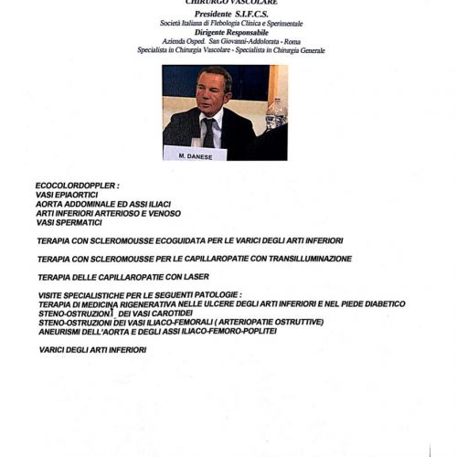 Prof. Massimo Danese